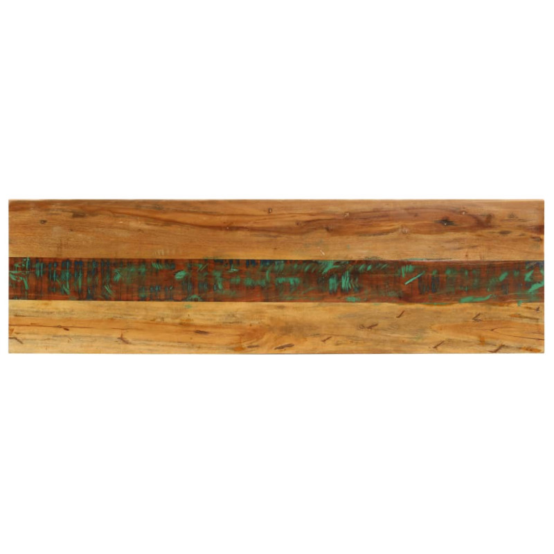 Stolik typu konsola, 120x35x76 cm, z drewna z odzysku