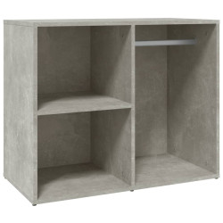 Szafka, szarość betonu, 80x40x65 cm, materiał drewnopochodny