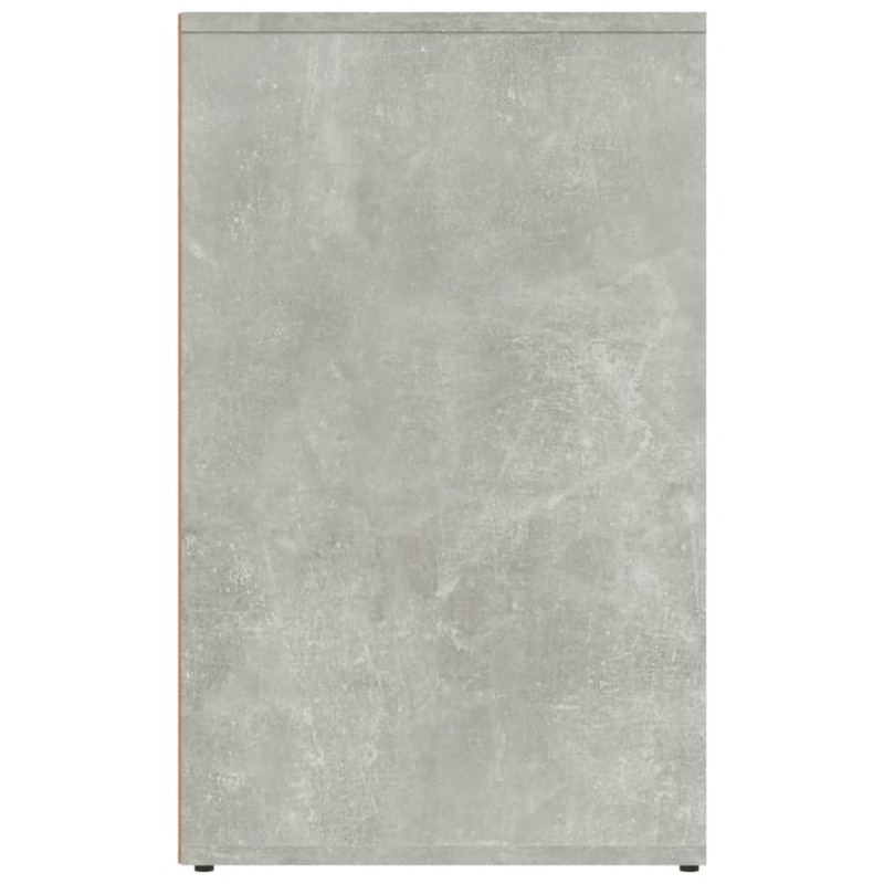 Szafka, szarość betonu, 80x40x65 cm, materiał drewnopochodny