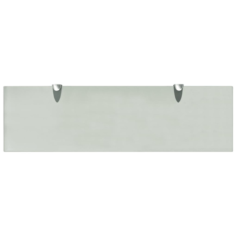 Podwieszana półka szklana 70x20 cm, 8 mm