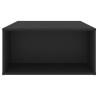 Stolik kawowy, czarny, 90x67x33 cm, materiał drewnopochodny