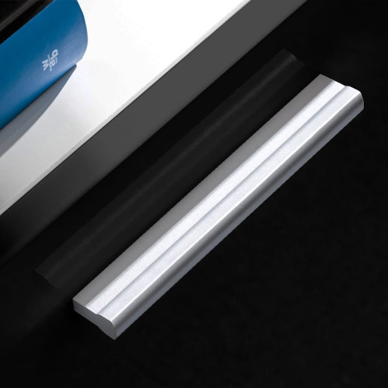 Meblościanka z LED pod TV, 5 elementów, czarna na wysoki połysk