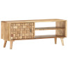Szafka pod TV, 100 x 35 x 40 cm, lite drewno akacjowe