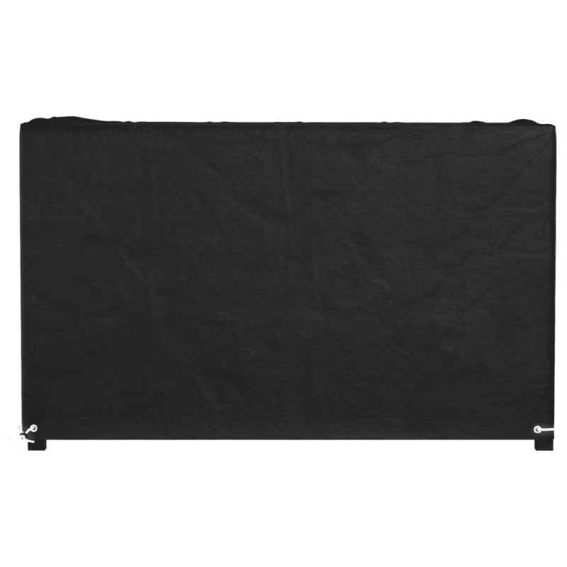 Pokrowiec na meble ogrodowe, 8 oczek, 125x55x75 cm, prostokąt