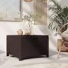 Skrzynia ogrodowa, 60x54x41 cm, rattan PP, brązowa