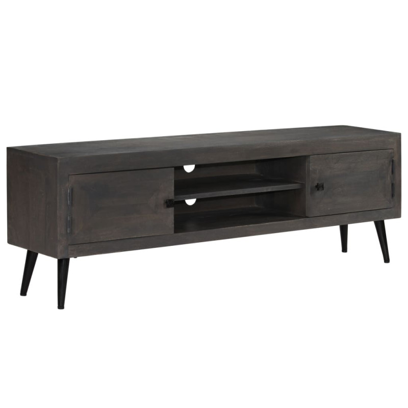 Szafka pod telewizor, lite drewno mango, 140 x 30 x 45 cm