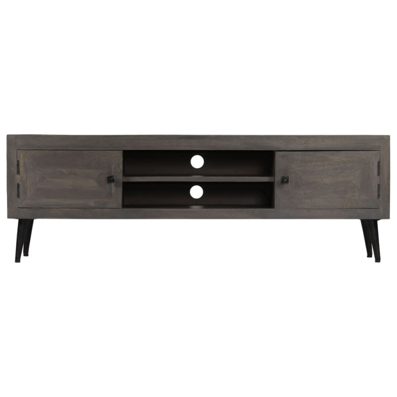 Szafka pod telewizor, lite drewno mango, 140 x 30 x 45 cm
