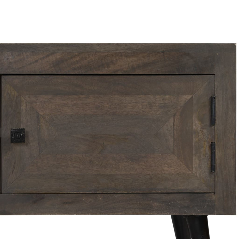Szafka pod telewizor, lite drewno mango, 140 x 30 x 45 cm