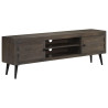 Szafka pod telewizor, lite drewno mango, 140 x 30 x 45 cm