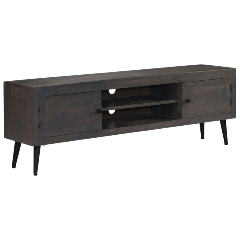 Szafka pod telewizor, lite drewno mango, 140 x 30 x 45 cm