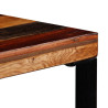 Stolik barowy z litego drewna odzyskanego, 70 x 70 x 106 cm