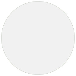 Mata ochronna na stół, przezroczysta, Ø 90 cm, 2 mm, PVC