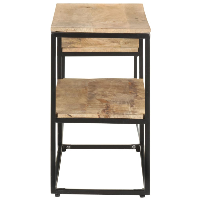 Szafka pod telewizor, 180x30x50 cm, surowe drewno mango