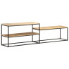 Szafka pod telewizor, 180x30x50 cm, surowe drewno mango