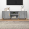Szafka pod telewizor, szary dąb sonoma, 150x30x50 cm