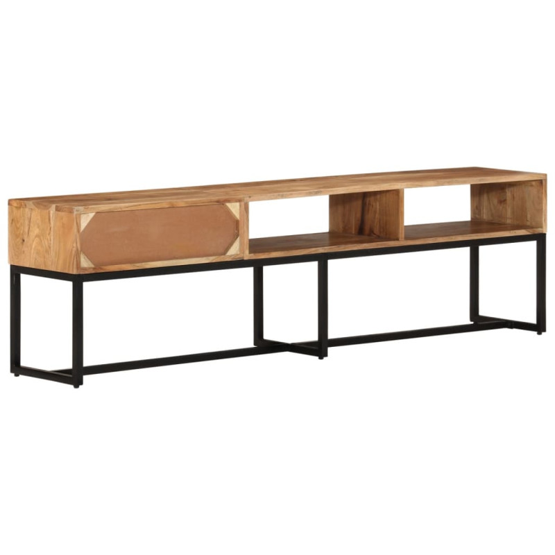 Szafka pod TV, 160x30x45 cm, lite drewno akacjowe