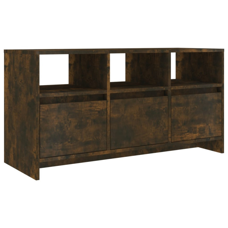 Szafka pod TV, przydymiony dąb, 102x37,5x52,5 cm