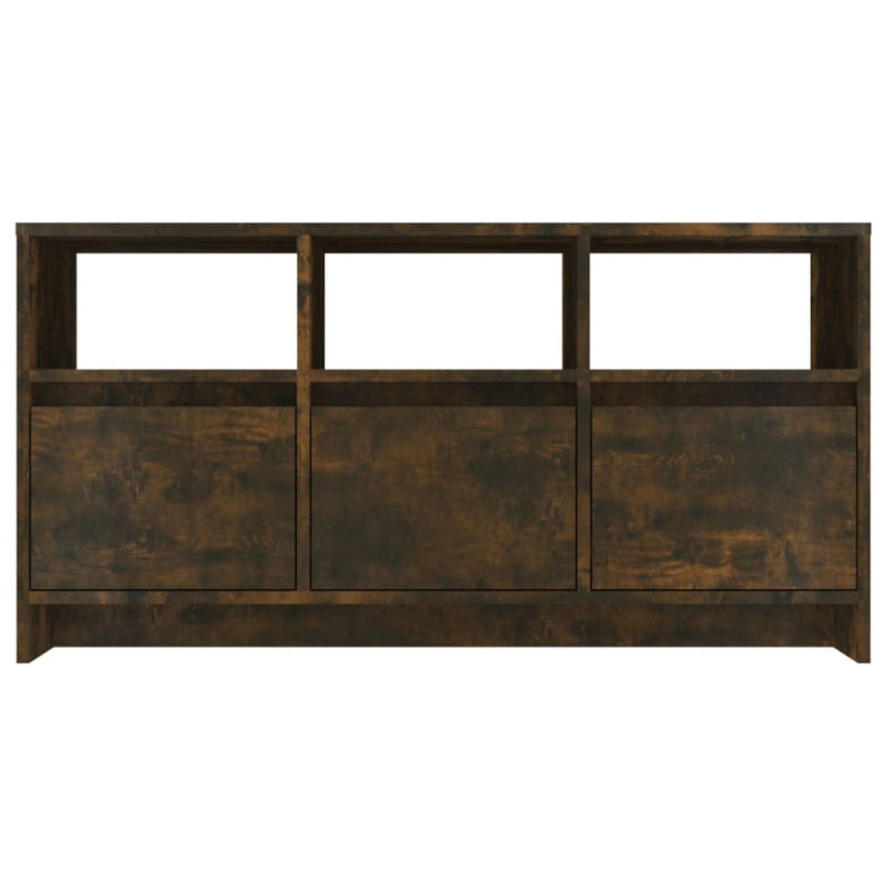 Szafka pod TV, przydymiony dąb, 102x37,5x52,5 cm