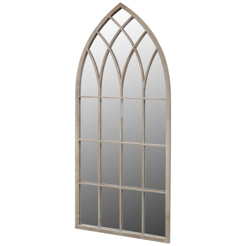 Lustro w gotyckim stylu, 50x115 cm, do użytku w domu i ogrodzie
