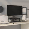 Podstawka pod monitor, czarna, 33,5x34x10,5 cm