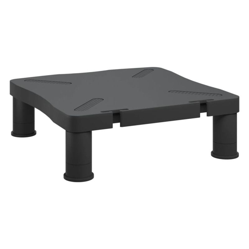 Podstawka pod monitor, czarna, 33,5x34x10,5 cm
