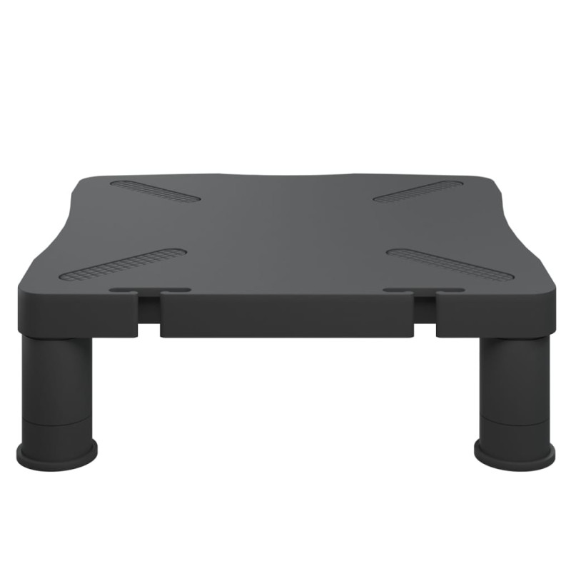 Podstawka pod monitor, czarna, 33,5x34x10,5 cm