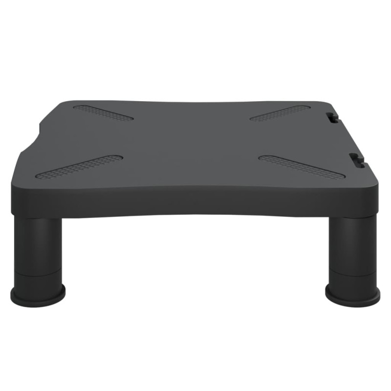 Podstawka pod monitor, czarna, 33,5x34x10,5 cm