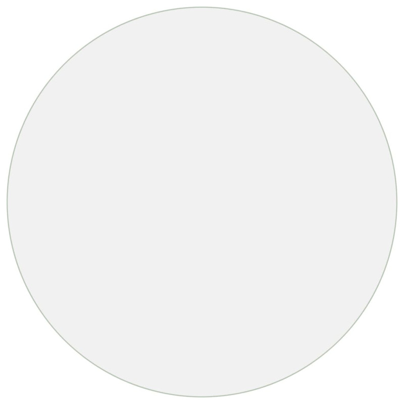 Mata ochronna na stół, matowa, Ø 110 cm, 2 mm, PVC