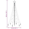Choinka z kołkiem gruntowym, 200 kolorowych LED, 180 cm