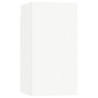 Szafki pod TV, 2 szt., białe, 30,5x30x60 cm
