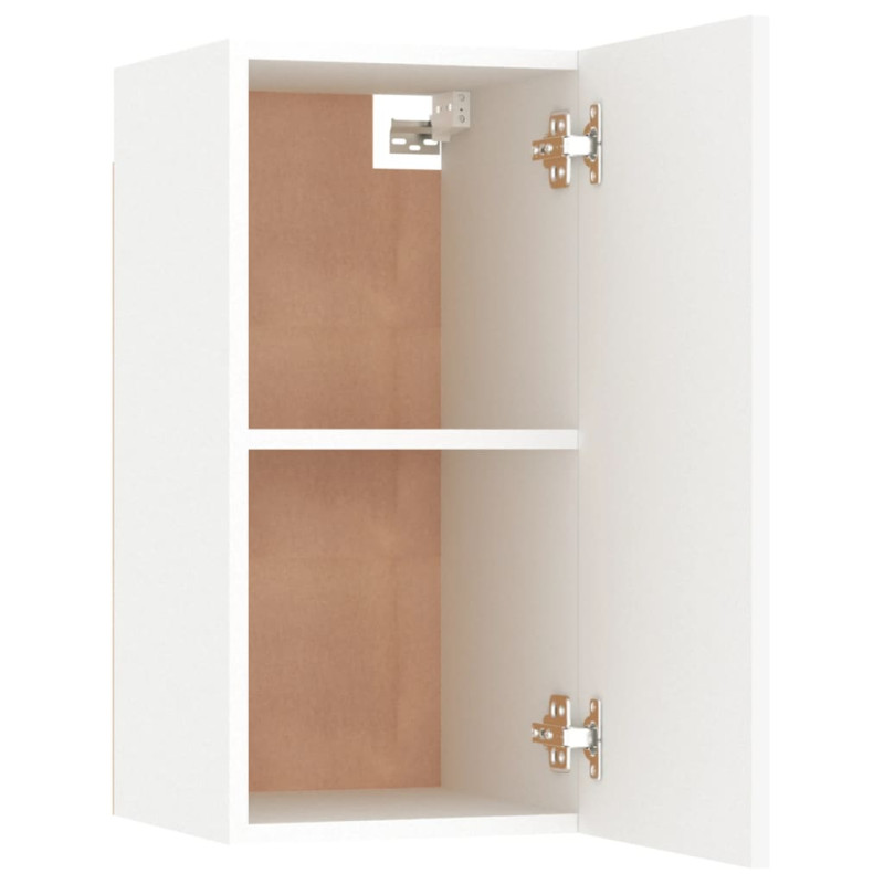 Szafki pod TV, 2 szt., białe, 30,5x30x60 cm