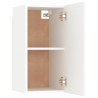 Szafki pod TV, 2 szt., białe, 30,5x30x60 cm