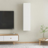 Szafki pod TV, 2 szt., białe, 30,5x30x60 cm