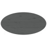 Stolik kawowy, szary, 80x40x35 cm, lite drewno sosnowe