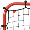 Regulowany rebounder piłkarski, 96x80x96 cm, stali i PE