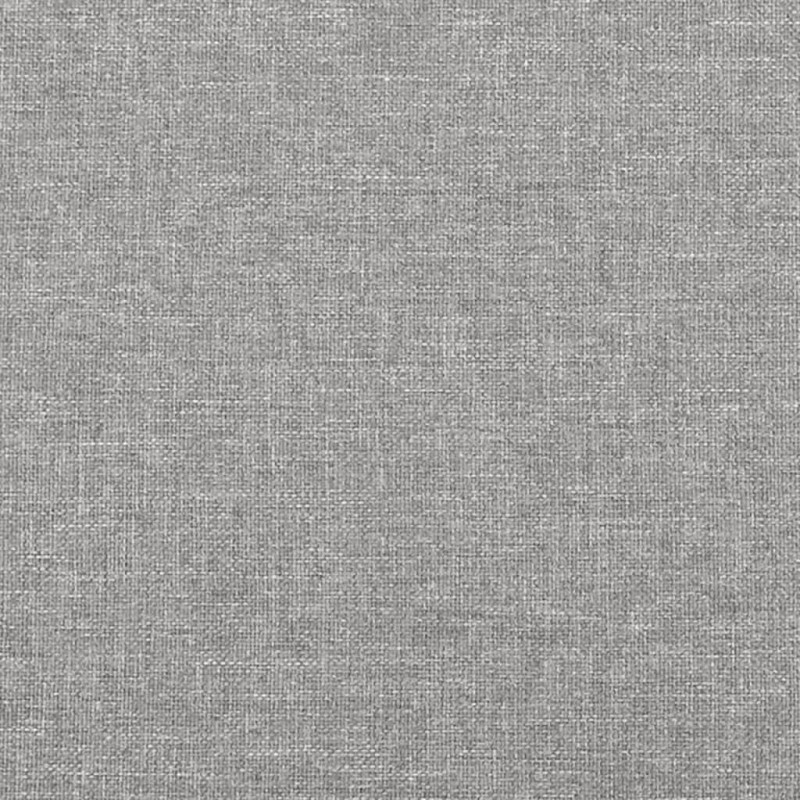 Zagłówek uszak, jasnoszary, 103x16x78/88 cm, tkanina