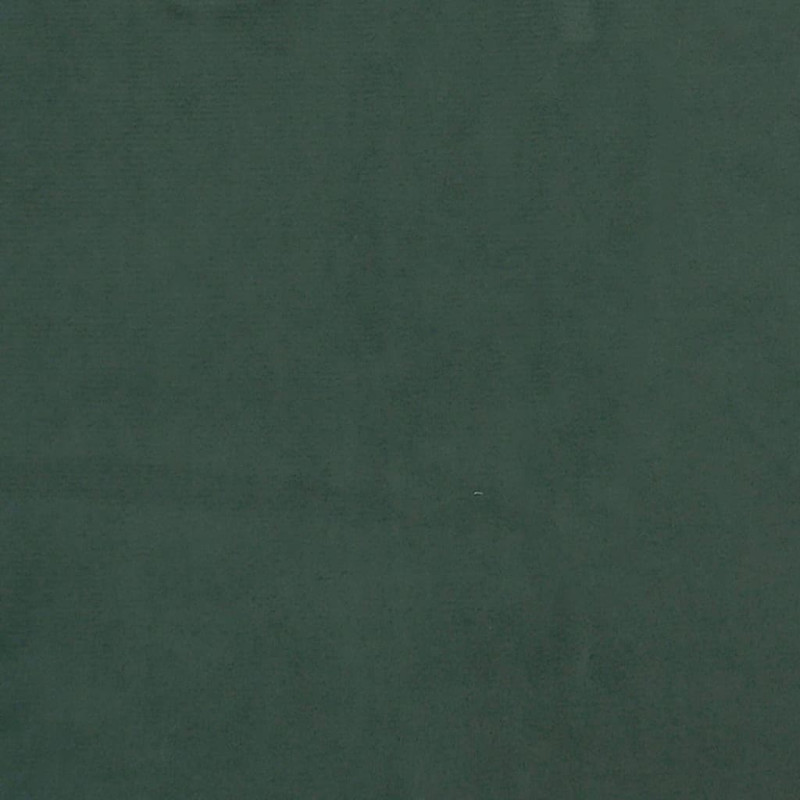 Rama łóżka bez materaca, ciemnozielone, 80x200 cm, aksamitne