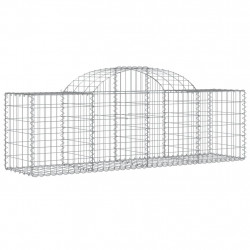 Kosze gabionowe, 50 szt, 200x50x60/80 cm, galwanizowane żelazo