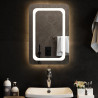 Lustro łazienkowe z LED, 40x60 cm