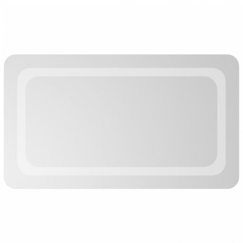 Lustro łazienkowe z LED, 40x60 cm