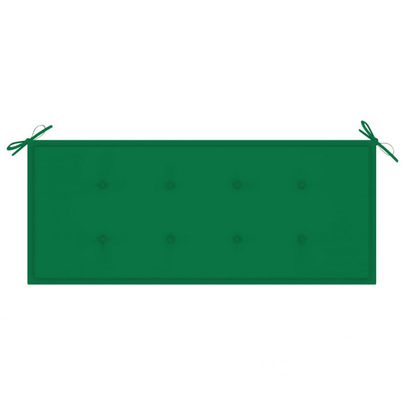 2-os. ławka ogrodowa z poduszką, 120 cm, szara, eukaliptus