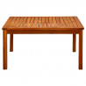 Ogrodowy stolik kawowy, 85x85x45 cm, lite drewno akacjowe