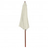 Parasol 300 x 258 cm, piaskowa biel