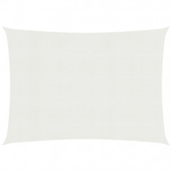 Żagiel przeciwsłoneczny, 160 g/m², biały, 3,5x4,5 m, HDPE