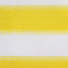 Parawan balkonowy, żółto-biały, 90x500 cm, HDPE