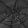 4-poziomowy parasol na aluminiowym słupku, antracytowy, 3x3 m