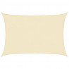 Żagiel przeciwsłoneczny, 160 g/m², kremowy, 2,5x4 m, HDPE