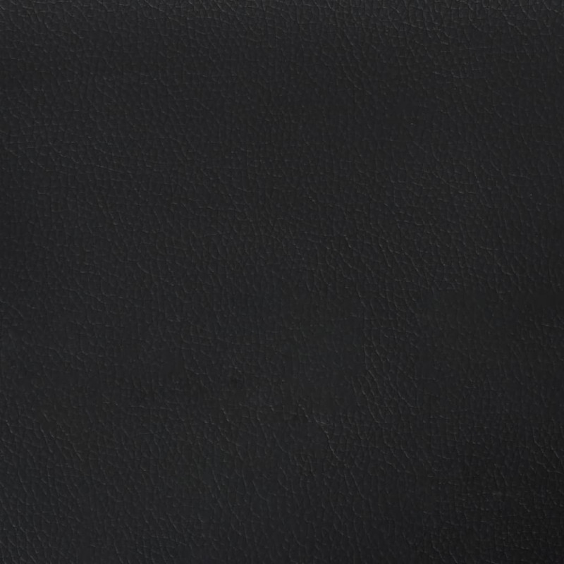 Poduszki ozdobne, 2 szt., czarny, 40x40 cm, sztuczna skóra