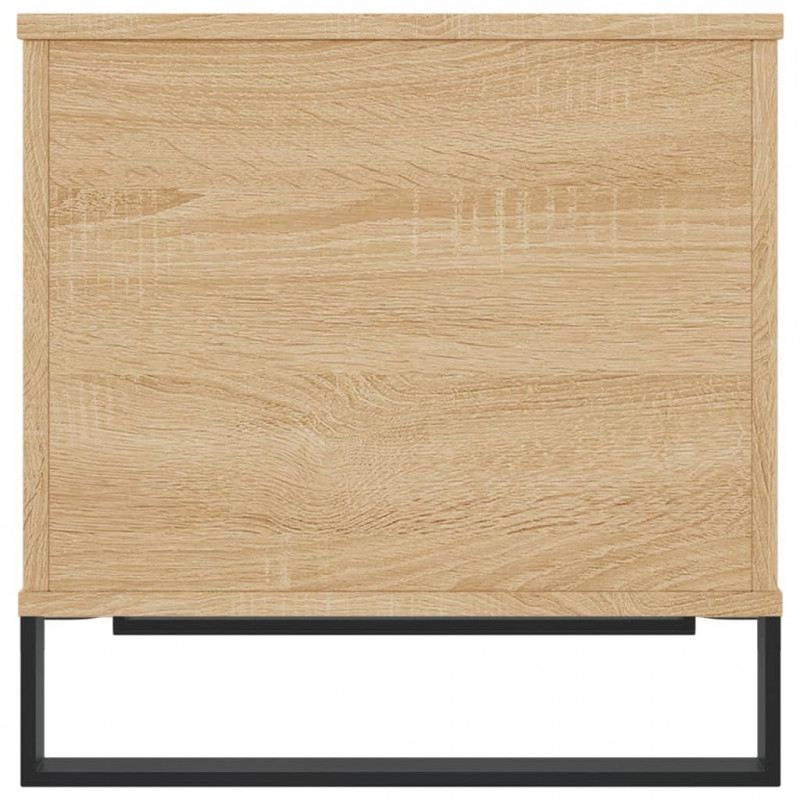 Stolik kawowy, dąb sonoma 60x44,5x45 cm materiał drewnopochodny
