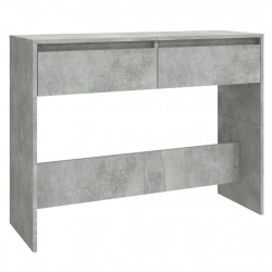 Stolik konsolowy, szarość betonu, 100x35x76,5 cm